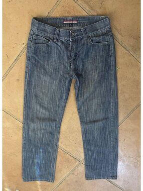 Tommy Hilfiger Jeans Women's 16 Revolution SLIM Medium Wash Blue 5 Pockts Logo